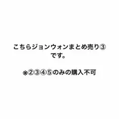 ENHYPEN ジョンウォン まとめ売り③