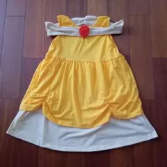 キッズ ドレス イエロー プリンセス風　ディズニー　ベルのサムネイル