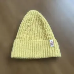 イエロー ニット帽 ANIMAL OBSERVER