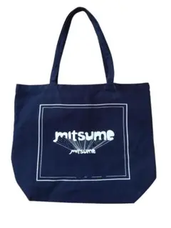 ミツメ トートバッグ mitsume　ネイビー