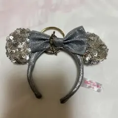 ミッキーマウス耳カチューシャ キーホルダー付き