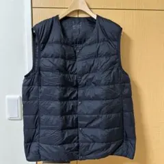 メンズ無印良品ダウンベスト