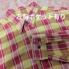 中古/Kearney House チェック柄 長袖シャツ Mサイズのサムネイル