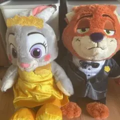 ズートピア2 bigぬいぐるみ ニック ジュディ まとめ売り