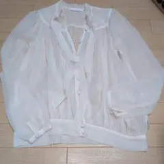 earth music&ecology シースルーブラウス サイズ0