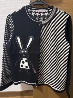 アルベロベロ　OLLEBOREBLA 長袖ニットカーディガン