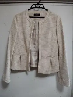 GREEN LABEL RELAXING ノーカラージャケット