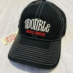 海外限定 S/Double エスダブル キャップ 帽子 メッシュ 赤黒のサムネイル