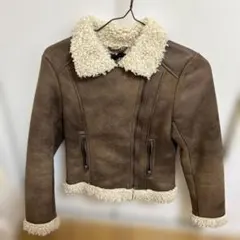h&m ムートンアウター　ジャケットのサムネイル