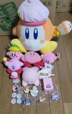 星のカービィ　ヒストリーコレクション　マスコット　25周年　一番くじ　ぬいぐるみ