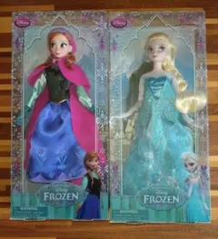 アナと雪の女王 クラシックドール アナ エルサ 人形のサムネイル