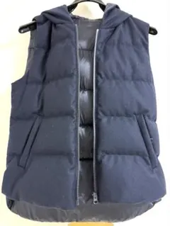 Theory ダウンベスト フード付き