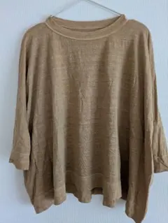 お盆セール　45rpm　リネン100% 　ビックTシャツのサムネイル