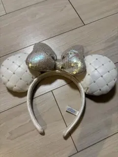 ホワイトキルティングカチューシャ ミニー