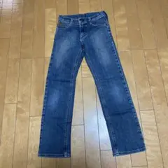 EDWIN デニムストレートパンツ
