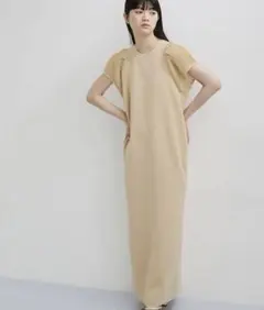 ADAM ET ROPE' リーンマキシニット ワンピース