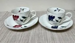 昭和レトロ カップ＆ソーサー ペア 未使用品