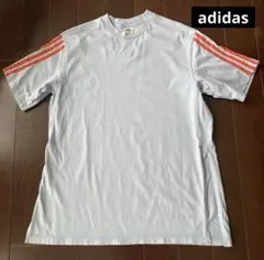 adidas ライトブルー ロンT XL