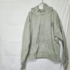 カナダ刺繍ロゴ グレー パーカー 長袖 トレーナー