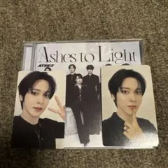 ATEEZ Ashes to Light アルバム＋トレカ2種　ユノ
