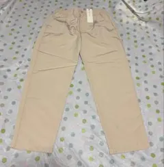 新品タグ付 Melan Cleuge イージー パンツ メンズ M ベージュ