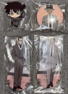 ◼️セガラッキーくじ◼️名探偵コナン◼️安室透 F賞アクリルスタンドJ賞缶バッジセット