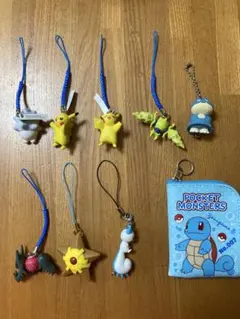 ポケットモンスター フィギュアストラップ 9 個セット