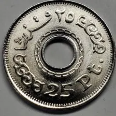 1917年 エジプト銀貨 20ピアストル フセインカミル銀貨 SV833 大型 1917年 エジプト銀貨 20ピアストル フセインカミル銀貨 SV833