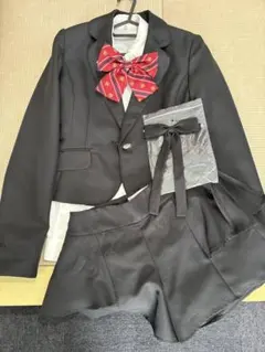 卒業式 子供フォーマルスーツ ブラック 150cm