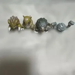 ポケモン　モンコレ　トミー製 サンド サンドパン イシツブテ ゴローニャ