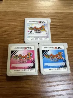 妖怪ウォッチ3 スシ・テンプラ スキヤキ 全てデータ付き3DSソフトセット