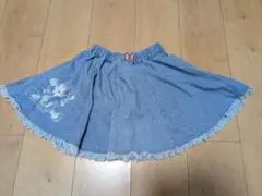 SHOO-LA-RUE ミニーマウス デニムスカート 110cm