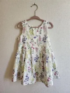 プティマイン 花柄ワンピース 90size 女の子