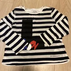 バーバリー　キッズ　長袖　Tシャツ　トップス　3歳　90cm