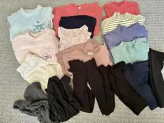 ほぼユニクロ　18点セット トップスとレギンス