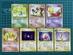 希少‼️ポケモンカード 旧裏面 わるいポケモン 7枚セット - メルカリ
