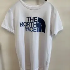 THE NORTH FACE ホワイト Tシャツ L 青　ブルー　水色