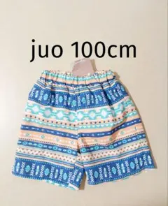 新品 juo 男の子 水着 100cm ハーフパンツ サーフパンツ 幾何学模様
