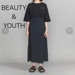 ビューティ＆ユース ユナイテッドアローズ ラップサスペンダースカート