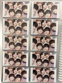 なにわ男子 Myojo 厚紙 10枚