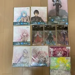 転スラ　一番くじ　アクスタ・クリアファイル・ハンドタオル・色紙　11点セット