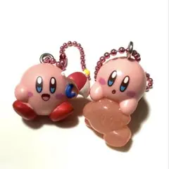 星のカービィ　カービィ キーホルダー 食玩　グミ　マスコット　2体セット