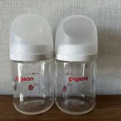 Pigeon 母乳実感 ガラス製哺乳瓶 160ml 2本セット