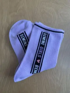 キッズ パープル 靴下