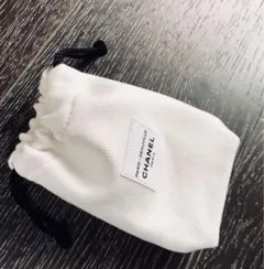 シャネル　ノベルティ　巾着ポーチ　コットンタイプ