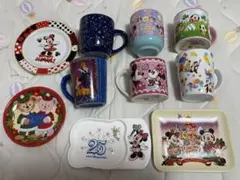 ディズニーリゾート スーベニアカップ スーベニアプレート 묶음 판매 9点