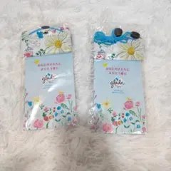 《未使用》防水スマホケース 2個セット IPX8対応 花柄 プール 海 旅行