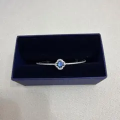SWAROVSKI ブレスレット クローバー ブルー