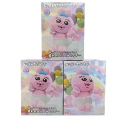 【3個セット】 おぱんちゅうさぎ ぬーどるストッパーフィギュア まとめ