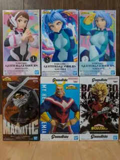 僕のヒーローアカデミア 緑谷出久 葉隠透 トガヒミコ フィギュア4種
